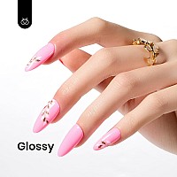 Beetles Pink Gel Nail Polish 1 Pcs 15Ml Light Pink Nail Polish Soak Off U V Led Nail Lamp Nail Art Manicure Salon Diy Home Gifts