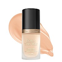 Too Faced Born This Way Natural Finish Longwear Liquid Foundation 101 Fl Oz Seashell