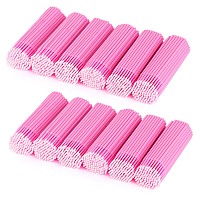 Tbestmax 1200 Pcs Micro Applicator Brush Micro Swabs Disposable Eye Lashes Mascara Wands For Eyelash Extensionpink