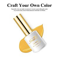 Imtiti Gel Nail Polish 05 Fl Oz Warm Yellow Gel Polish Soak Off Led Uv Nail Gel Polish Autumn Winter Nail Polish Diy Nail Art