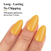 Imtiti Gel Nail Polish 05 Fl Oz Warm Yellow Gel Polish Soak Off Led Uv Nail Gel Polish Autumn Winter Nail Polish Diy Nail Art