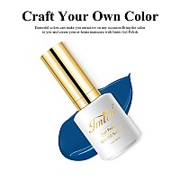 Imtiti Gel Nail Polish 05 Fl Oz Tear Blue Gel Polish Soak Off Led Uv Nail Gel Polish Autumn Winter Nail Polish Diy Nail Art Ma