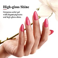 Imtiti Gel Nail Polish 05 Fl Oz Coral Pink Gel Polish Soak Off Led Uv Nail Gel Polish Autumn Winter Nail Polish Diy Nail Art M