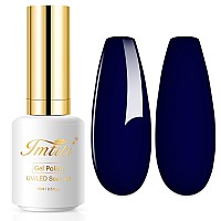 Imtiti Gel Nail Polish 05 Fl Oz Royal Blue Gel Polish Soak Off Led Uv Nail Gel Polish Autumn Winter Nail Polish Diy Nail Art M