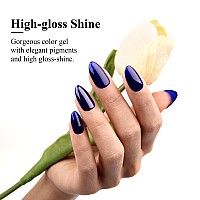 Imtiti Gel Nail Polish 05 Fl Oz Royal Blue Gel Polish Soak Off Led Uv Nail Gel Polish Autumn Winter Nail Polish Diy Nail Art M