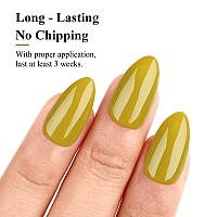 Imtiti Gel Nail Polish 05 Fl Oz Khaki Green Gel Polish Soak Off Led Uv Nail Gel Polish Autumn Winter Nail Polish Diy Nail Art