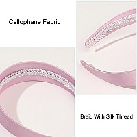 Ivyu Pink Headband Halloween Headbands For Women Girls Cute Beauty Fashion Hairbands Girls Vintage Head Hair Bands