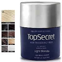 Top Secret Hair Thickening Building Fibers Refills Undetectable Natural Hair Filler For Men Women Instantly Fill In Fi