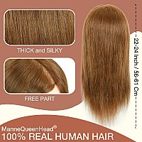 Mannequin Head With Human Hair 2022 Cosmetology Mannequin Head With 100 Real Human Hair For Braiding Practice Cutting Man