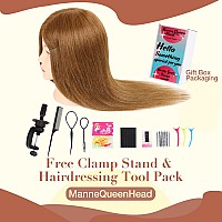 Mannequin Head With Human Hair 2022 Cosmetology Mannequin Head With 100 Real Human Hair For Braiding Practice Cutting Man