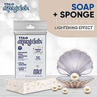 Ttaio Esponjabon Mother Of Pearl Soap Sponge Refreshing Shower Scrubber For Bath Wash Oil Removal Bathroom Necessities Wi