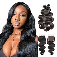 Body Wave Bundles Human Hair 18 Inch Body Wave Bundles 10A Brazilian 100 Unprocessed Virgin Human Hair Wet And Wavy Bundles Dou