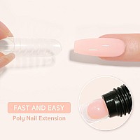 Gaoy Poly Gel 60G Nail Extension Gel Milky Nude Builder Gel Nail Enhancement Gel For Beginner Professional Nail Art Salon Di