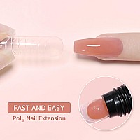 Gaoy Poly Gel 60G Nail Extension Gel Blush Pink Builder Gel Nail Enhancement Gel For Beginner Professional Nail Art Salon Di