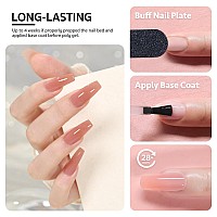 Gaoy Poly Gel 60G Nail Extension Gel Blush Pink Builder Gel Nail Enhancement Gel For Beginner Professional Nail Art Salon Di