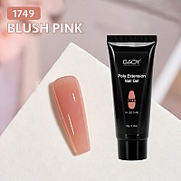 Gaoy Poly Gel 60G Nail Extension Gel Blush Pink Builder Gel Nail Enhancement Gel For Beginner Professional Nail Art Salon Di