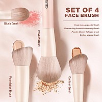 Omaniac Makeup Brushes Set 15Pcs Premium Synthetic Powder Concealers Eye Shadows Blush Professional Make Up Brushes Set Perf