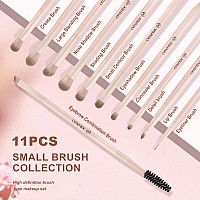 Omaniac Makeup Brushes Set 15Pcs Premium Synthetic Powder Concealers Eye Shadows Blush Professional Make Up Brushes Set Perf