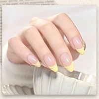 Gaoy Pastel Gel Nail Polish 16Ml Soak Off Gel Polish Uv Light Cure For Nail Art Diy Manicure At Home 1162 Lemon Pie