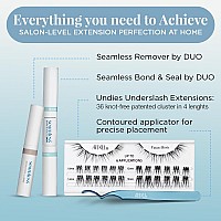 Ardell Seamless Underlash Extensions Kit Faux Mink 36 Assorted Lengths Customizable Diy Lash Clusters Includes Bond Seal