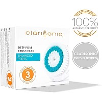 Clarisonic Brush Head Replacements Compatible With Mia 1 Mia 2 Mia Fit Alpha Fit Verified By Transparency Deep Pore 4 Pac