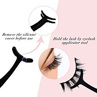 Lankiz Manga Lashes Natural Look Anime Lashes False Eyelashes Lash Clusters Korean Japanese Makeup Asian Cosplay Fake Eyelashes