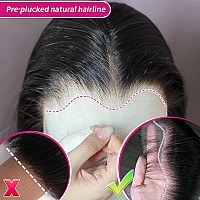 Jessica Hair 6X6 Real Hd Lace Closure Only 010 Mm Ultrathin Hd Lace Frontal Closure Straight Human Hair Frontal Closures Virgi