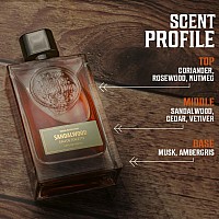 Viking Revolution Sandalwood Cologne For Men Earthy Mens Cologne Spray Eau De Toilette Woody Sandalwood Perfume For Men With