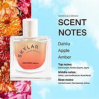 Skylar Sunkissed Dahlia Eau De Parfum Hypoallergenic Clean Perfume For Women Men Vegan Safe For Sensitive Skin Floral