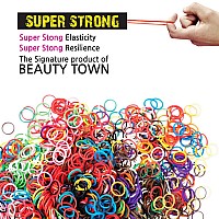 Rubber Bands Hair Band Soft Elastic Hair Accessories Braid Mini Hair Ties Stretchy Hair Ties No Damage Rubber Bands For Hair Mad