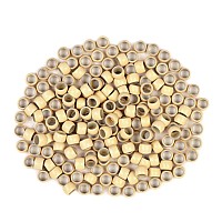 30Mm 500 Pcs Nano Beads Micro Links Copper Nano Rings Beads Hair Beads For Hair Extensions Blonde