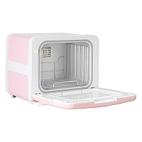 Dermalogic Towel Warmer Pink 8L Compact Size Hot Towel Heater Warmer Cabinet 2 In 1 Electric Equipment Massage Facial Spa Beaut