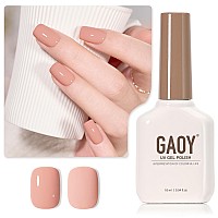 Gaoy Orange Gel Nail Polish 16Ml Soak Off Gel Polish Uv Light Cure For Nail Art Diy Manicure At Home 2002 Soft Coral