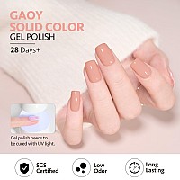 Gaoy Orange Gel Nail Polish 16Ml Soak Off Gel Polish Uv Light Cure For Nail Art Diy Manicure At Home 2002 Soft Coral