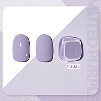 Gaoy Purple Gel Nail Polish 16Ml Soak Off Gel Polish Uv Light Cure For Nail Art Diy Manicure At Home 2022 Muted Purple