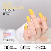 Gaoy Yellow Gel Nail Polish 16Ml Soak Off Gel Polish Uv Light Cure For Nail Art Diy Manicure At Home 2013 Sunny Yellow