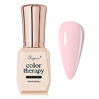 Shoyum Gel Nail Polish 1Pcs 15Ml Light Pink Color Gel Nail Polish Soak Off Baby Pink Spring Gel Polish Nail Art Starter Manicur