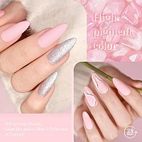 Shoyum Gel Nail Polish 1Pcs 15Ml Light Pink Color Gel Nail Polish Soak Off Baby Pink Spring Gel Polish Nail Art Starter Manicur