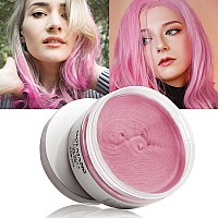 Sovoncare Pink Hair Wax For Temporary Color Colored Hair Paint For Natural Hair Halloween Cosplay Party Christmas 706 Oz