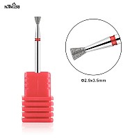 Nmkl38 Tapered Diamond Nail Drill Bits For Nail Prep 332 Shank Efile Bit Cuticle Cleaner Tool