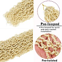 Soku Blonde Mini Passion Twist Crochet Hair 20 5 Packs Pre Twisted Senegalese Twist Crochet Hair 613 Majesty Twist Crochet H