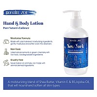 Romiie Zoi Daily Hand Body Lotion With Moisturizing Shea Butter New York With The Scent Of Wood Sage Sea Salt 236 Ml 8