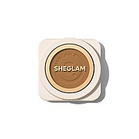 Sheglam Skinfocus Full Coverage Powder Foundation Oilcontrol Lightweight Face Pressed Powder Makeupcaramel