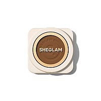 Sheglam Skinfocus Full Coverage Powder Foundation Oilcontrol Lightweight Face Pressed Powder Makeupmocha