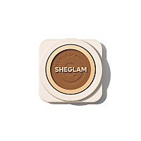 Sheglam Skinfocus Full Coverage Powder Foundation Oilcontrol Lightweight Face Pressed Powder Makeupearth