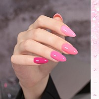 Gaoy Hot Pink Gel Nail Polish Set 6 Colors Neon Light Bright Baby Pink Soak Off Gel Polish Kit For Salon And Nail Art Diy At Ho