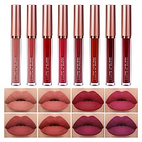 Fasray 8 Pcs Matte Liquid Lipstick Easter Gifts For Girls And Women Easter Basket Stuffers Lip Gloss Set Lipstick Makeup Gift S