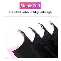 Veyes Inc Classic Volume Lash Extensions 003020 Jblcccddd Curl 525Mm Mixed Single Length Tray Premium Silk Eyelashe