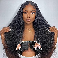 Wear And Go Glueless Wigs Human Hair Pre Plucked Water Wave Lace Front Wigs Human Hair Ready To Wear Wigs For Beginners No Glue