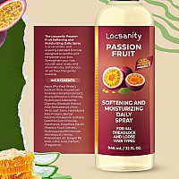 Locsanity Daily Moisturizing Spray For Dull Dry Locs Jumbo Size Passion Fruit Hair And Scalp Moisturizer For Dreadlocks Sist